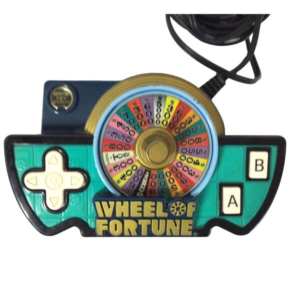 Wheel of Fortune TV Plug N Play Game Jakks Pacific Video Plug and Play Vintage - Picture 1 of 6
